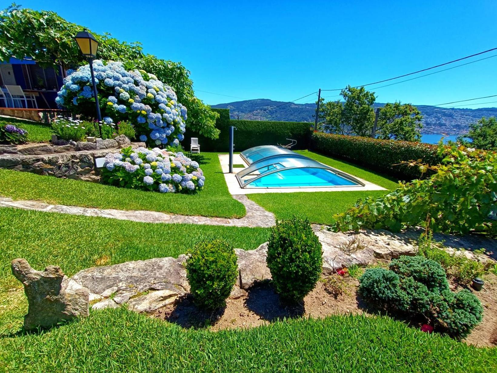 Remanso Azul Villa Moaña Екстериор снимка